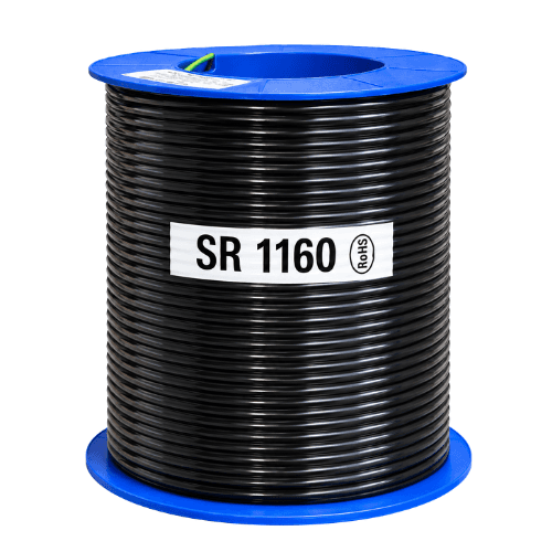 Electra 16mm² Black Building Wire, 100m Roll SR1160-BK