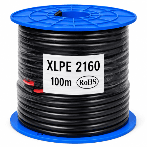 Electra 16mm² XLPE Two Core Red & Black Cable, 100m Roll XLPE2160-BK