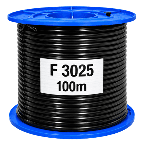 Electra 2.5mm² 2C+E Black Flexible Electrical Cable, 100m Roll F3025