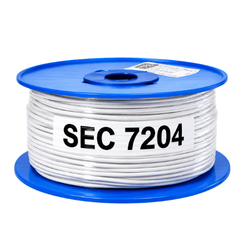 Electra 0.22mm² 4 Core Security Alarm Cable, 100m Roll SEC7204