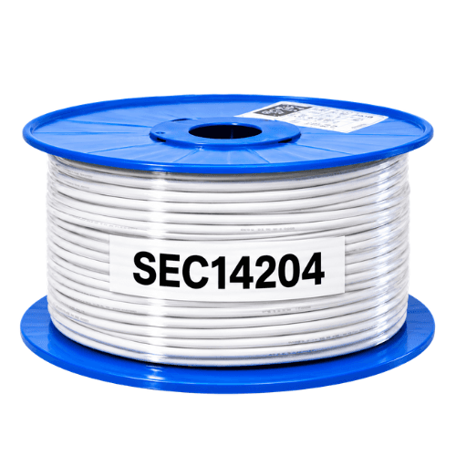 Electra 0.44mm² 4 Core Security Alarm Cable, 100m Roll SEC14204