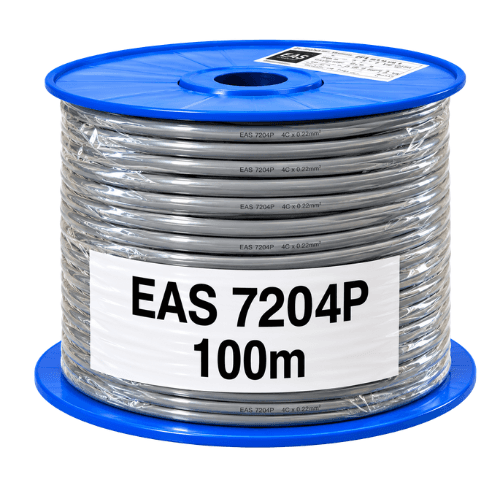 Electra 0.20mm² Shielded Data Cable, 100m Roll EAS7204P