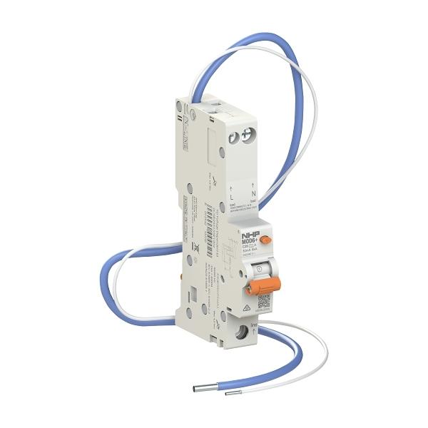 NHP MOD6+ 1 POLE 25A C CURVE TYPE A RCBO MD6RD2530A