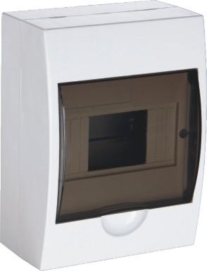 NEXE 6 Way Surface Mounted Distribution Board with Link NXDB6P
