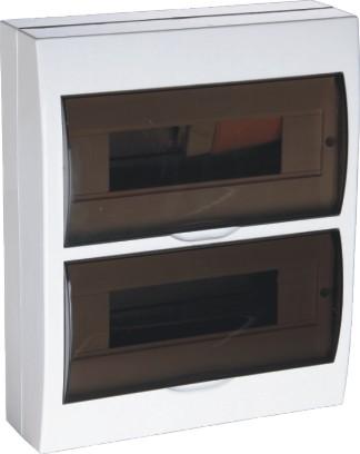 Nexe 24 WAY SURFACE MOUNTING DISTRIBUTION BOX WITH LINK NXDB24P