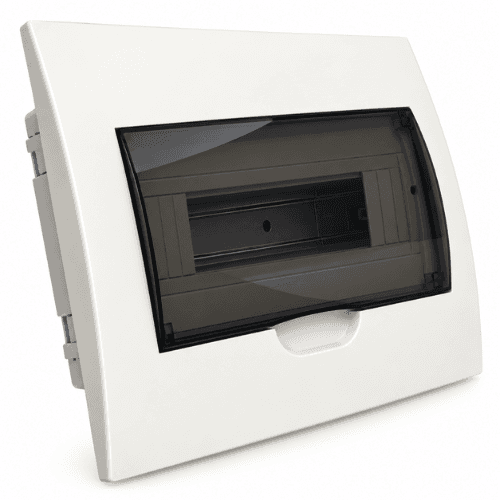 NEXE 18 Way Flush Mount Distribution Box with Link IP40 NXFMDBL18