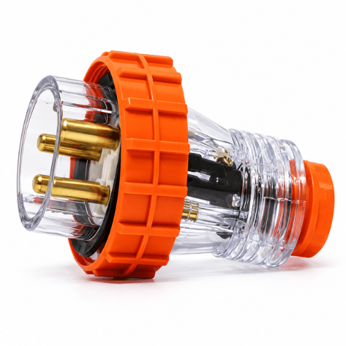 NEXE 3 PIN 20A ROUND STRAIGHT INDUSTRIAL PLUG 66P320