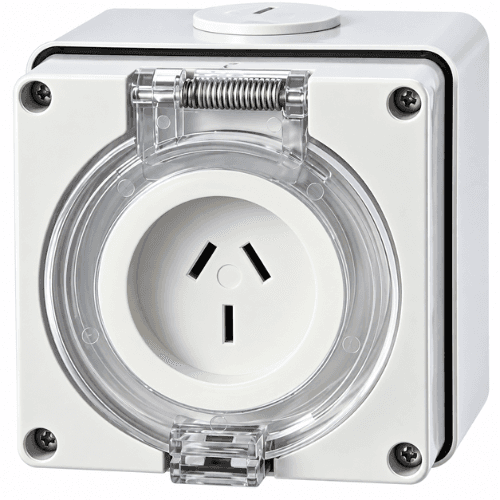 NEXE 3 PIN 20A FLAT SOCKET OUTLET 66SO320F
