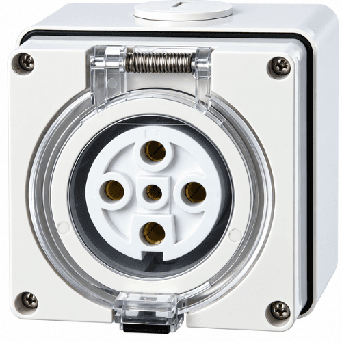 NEXE 5 PIN 50A ROUND SOCKET OUTLET 66SO550