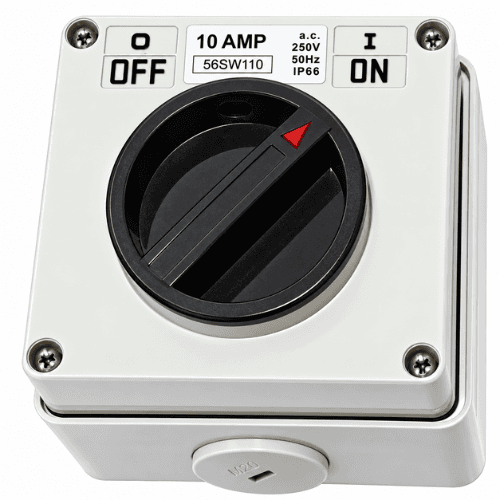 NEXE 1 POLE 20A ISOLATING SWITCH 66SW120