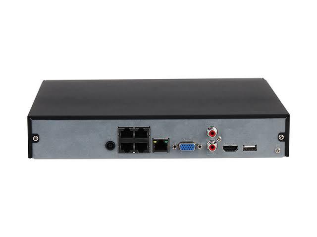 DAHUA WIZSAFE 4CH NVR 4K 4VPORT DH-N104-P4