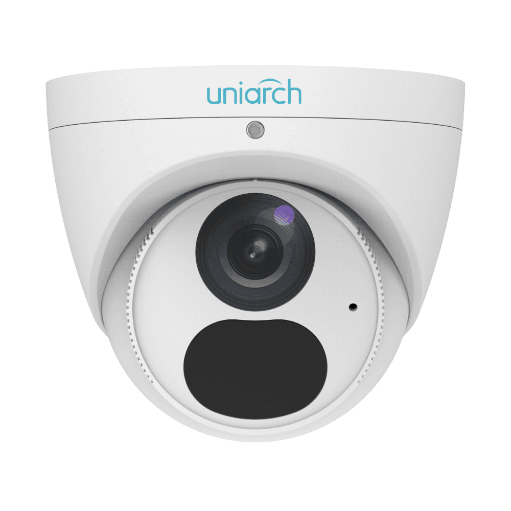 UNIARCH 8MP STARLIGHT FIXED TURRET NETWORK CAMERA IPC-T1E8-AF28K