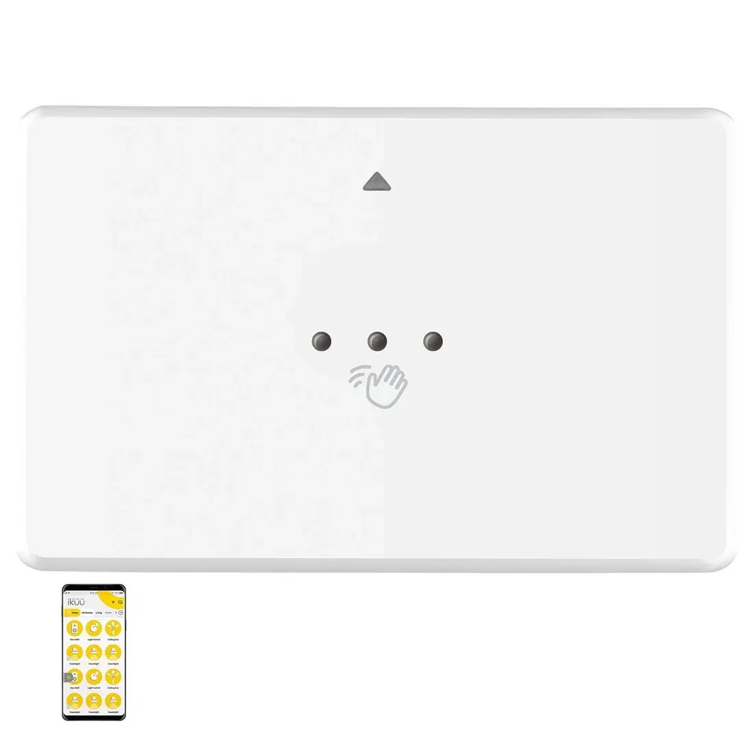 MERCATOR IKUU WI-FI SINGLE GANG HANDWAVE SWITCH SSW01GHW-WIFI