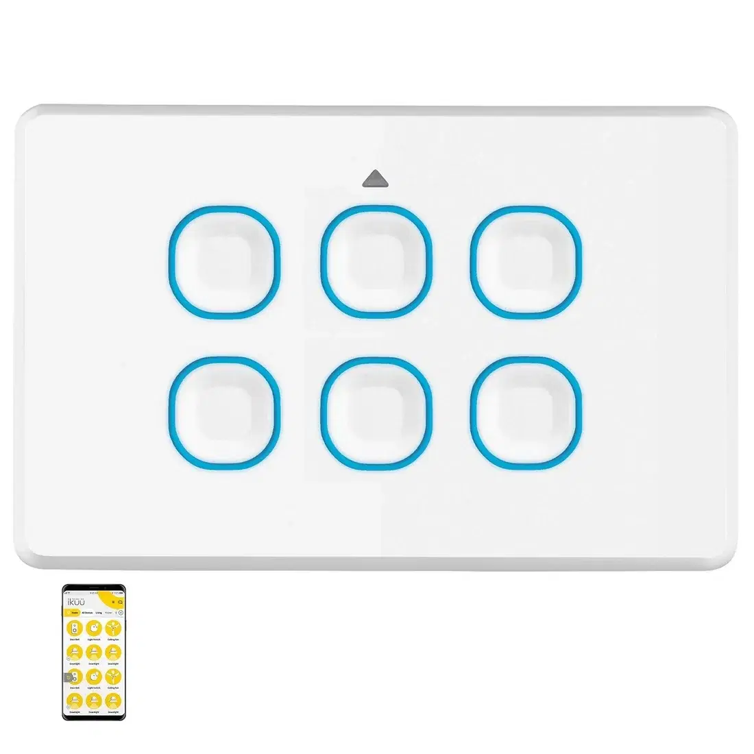 MERCATOR IKUU WI-FI 6 GANG SWITCH SSW06G-WIFI