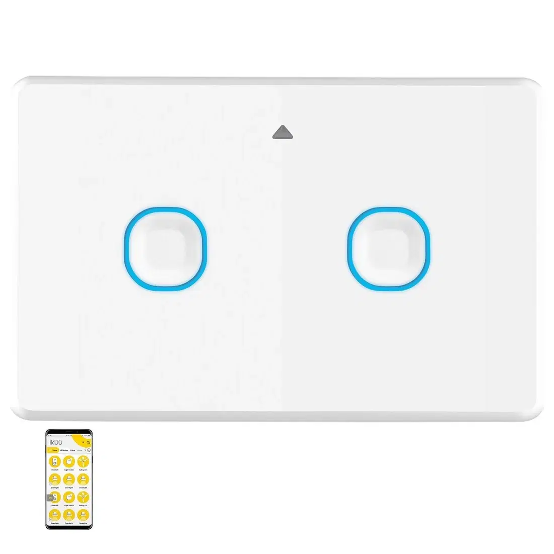 MERCATOR IKUU WI-FI TWO WAY 2 GANG SWITCH SSW02GX-WIFI