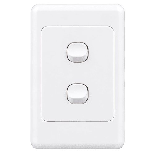 ELCOPO 2 GANG VERTICAL SWITCH WS2V