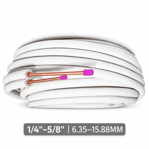 Air Conditioner Insulated Copper Pair Coil 1/4 × 5/8, 20m, PC1458
