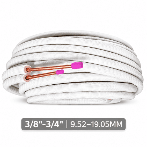 Air Conditioner Insulated Copper Pair Coil 3/8 × 3/4, 20m, PC3834