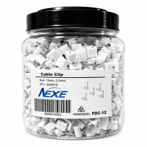 NX 2.5MM² CABLE CLIPS 500PCS FDC12