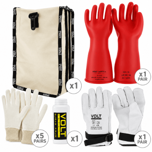 VOLT SAFETY ELECTRICAL INSULATED GLOVE KIT