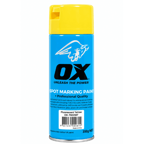 OX TRADE FLUORO YELLOW SPOT MARKING PAINT (OX-T022507)
