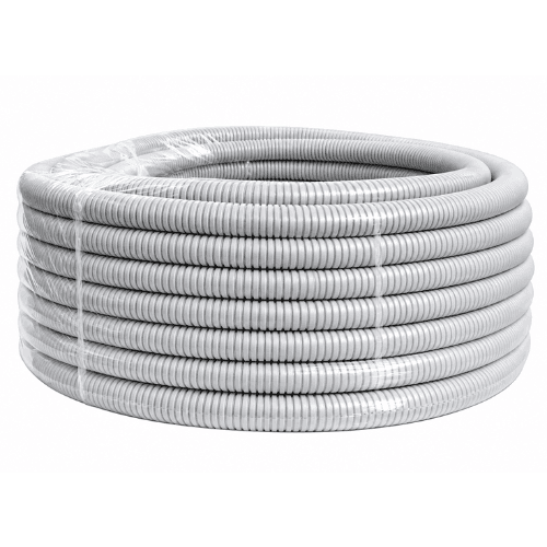 25MM SOLAR GREY CORRUGATED CONDUIT HD 50M SGCC25
