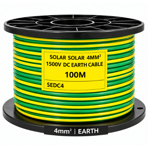 SOLAR 4MM² 1500V DC EARTH CABLE 100M SEDC4