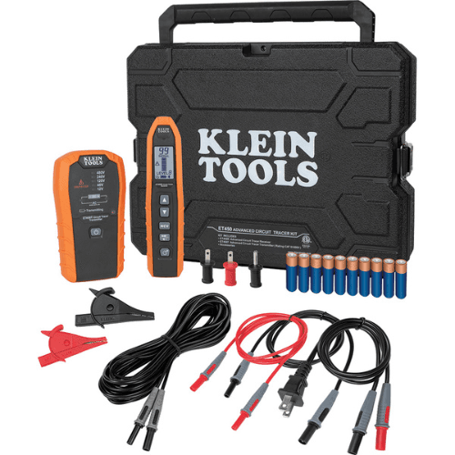 KLEIN TOOLS ADVANCED ELECTRICAL CIRCUIT FINDER & WIRE TRACER KIT (ET450)