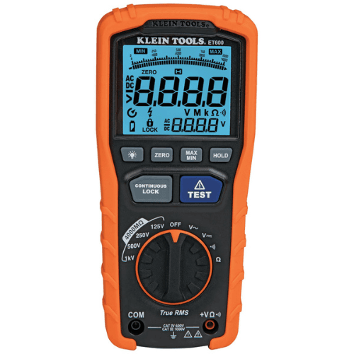 KLEIN TOOLS INSULATION RESISTANCE TESTER ET600