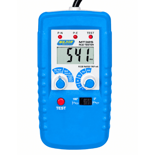 MAJOR TECH DIGITAL RCD/ELCB TESTER MT325