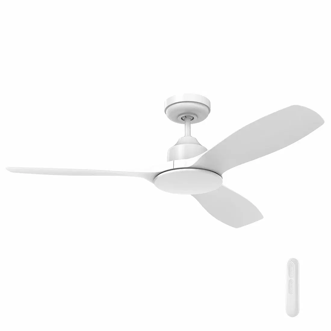 MERCATOR RAPTOR SMALL WHITE 122CM DC CEILING FAN WITH REMOTE FC970123WH