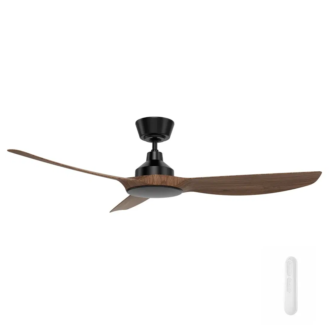 MERCATOR JOTA DARK TIMBER 132MM DC CEILING FAN AND REMOTE FC2110133DT