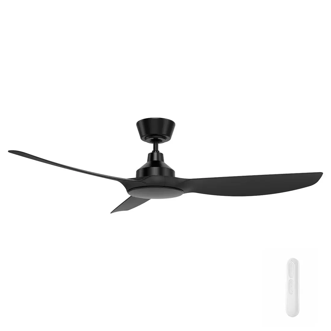 MERCATOR JOTA BLACK 132MM DC CEILING FAN AND REMOTE FC2110133BK