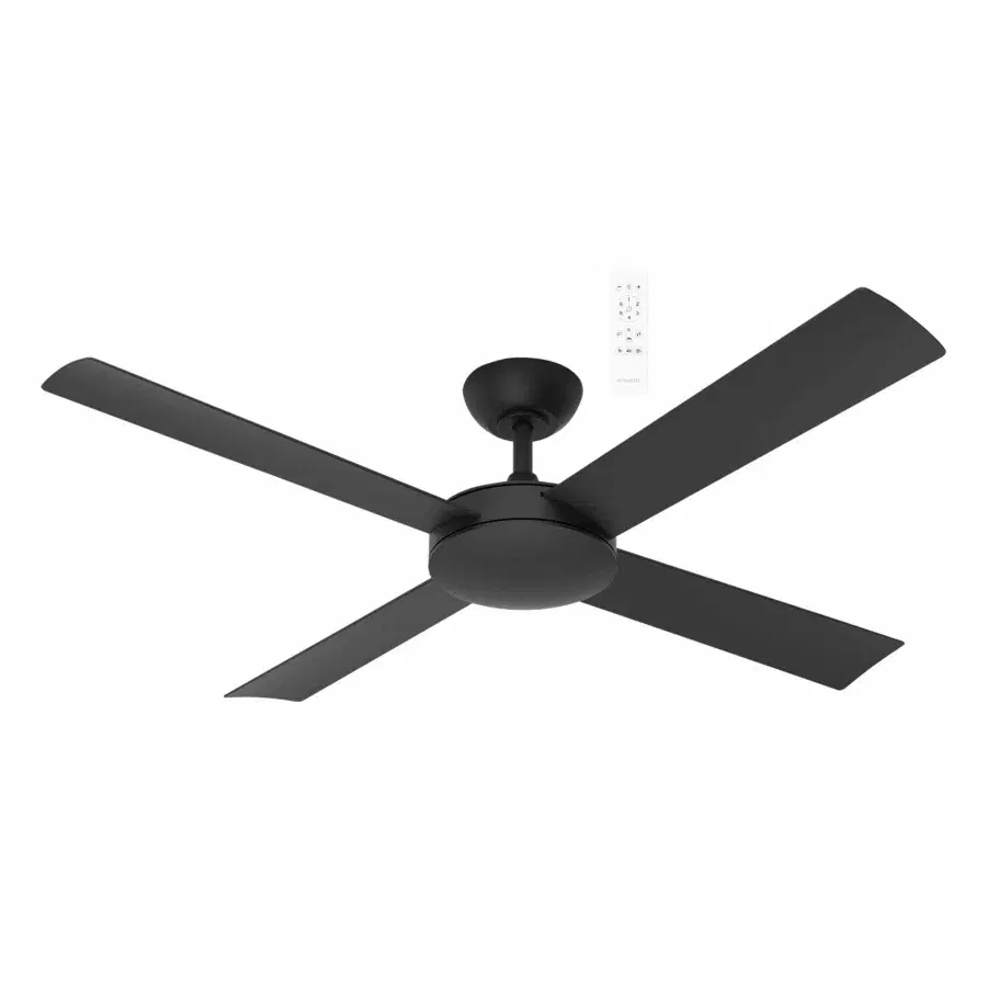 MARTEC QUANTUM BLACK DC 1320 CEILING FAN WITH REMOTE MQDC134MR