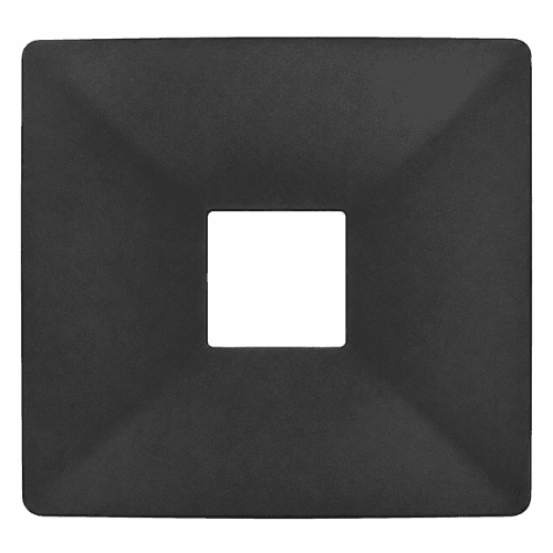 FANTECH RAPID RESPONSE 200 SQUARE BLACK GRILL WITH LED RESPG8-SQBK-TRILED
