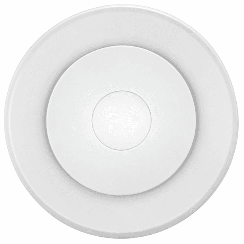 FANTECH RAPID RESPONSE 200 ROUND WHITE GRILL WITH LED RESPG8-RNWH-TRILED