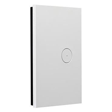 CLIPSAL SATURN ZEN WHITE 1 GANG PUSHBUTTON LED SWITCH Z4061PBL-ZW