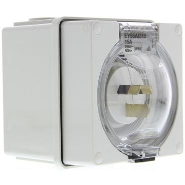 CLIPSAL EASY56 15A APPLIANCE INLET EY56AI315