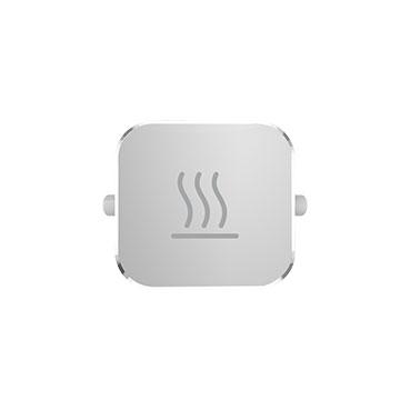 CLIPSAL ICONIC STYL SILVER ROCKER HEAT S40RH-SV