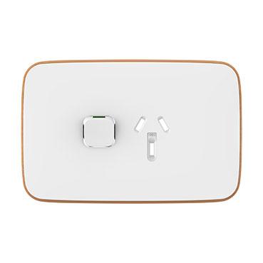 CLIPSAL ICONIC ESSENCE ARCTIC WHITE 10A SINGLE POWERPOINT SKIN E3015C-AW