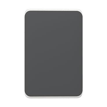 CLIPSAL ICONIC ANTHRACITE BLANK PLATE SKIN 3040C-AN
