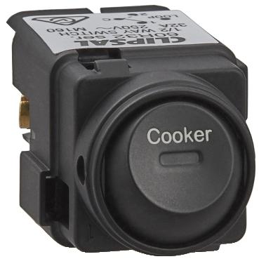 SATURN ZEN BLACK 32A COOKER MECH 60R32COOK-ZB
