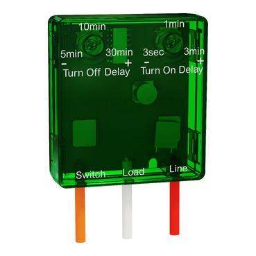 CLIPSAL 1A RUN ON TIMER SELECTABLE TURN ON AND TURN OFF DELAYS 31ROFT