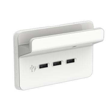 CLIPSAL ICONIC USB CHARGING STATION WITH SELF 3043HSUSB-VW