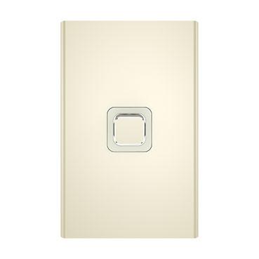 CLIPSAL ICONIC STYL CROWNE 1 GANG SKIN S3041C-CE