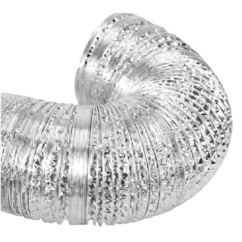 NEXE 100mm Flexible Aluminium Ventilation Duct 6M